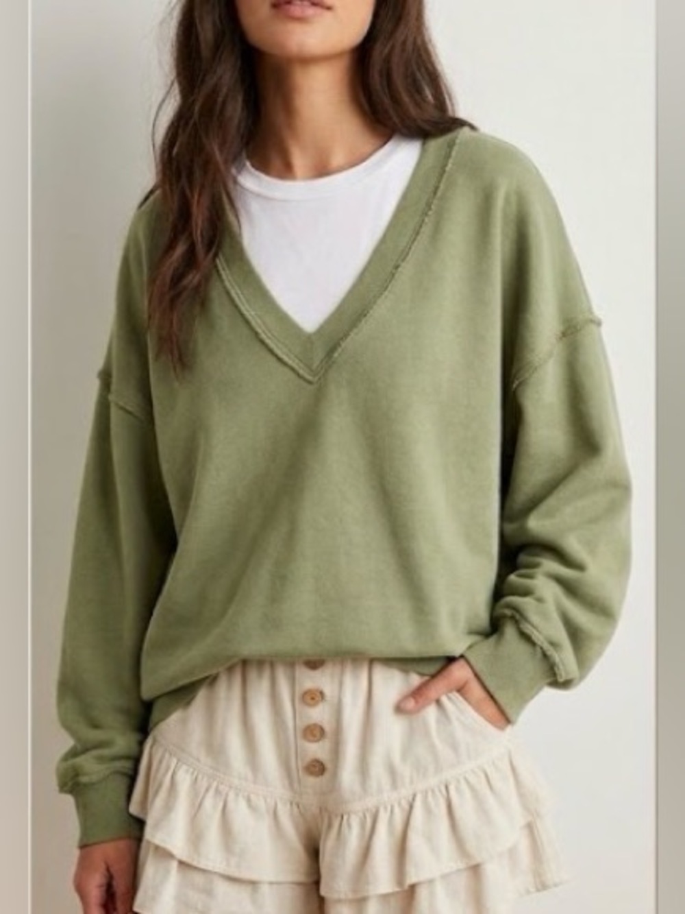Free People Venice V-Neck